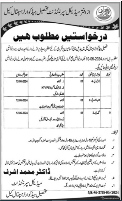Neelam Valley Jobs